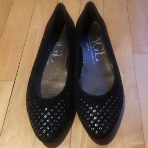 Brand New/Never Worn AGL Women’s Suede  Flats